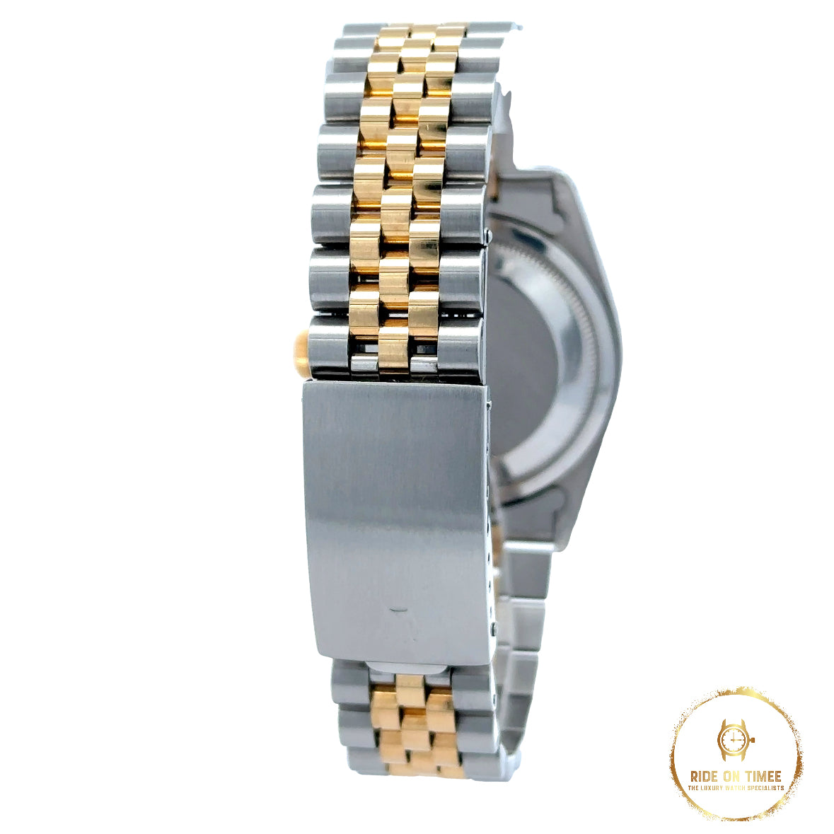 Rolex Datejust 36 Factory Black Baton Dial ‘16233’ - Ride On Timee