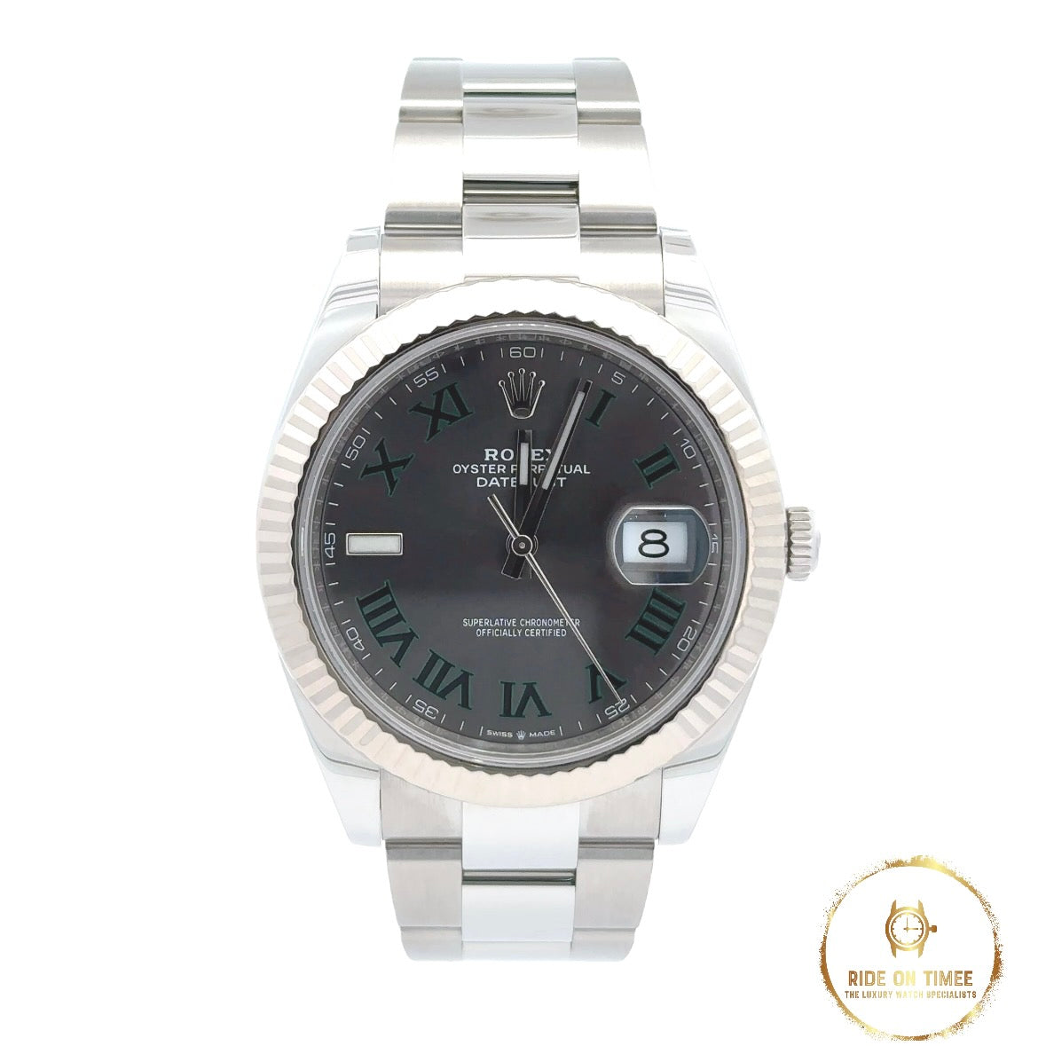 Rolex Datejust 41 Factory Wimbledon Dial ‘126334’ - Ride On Timee