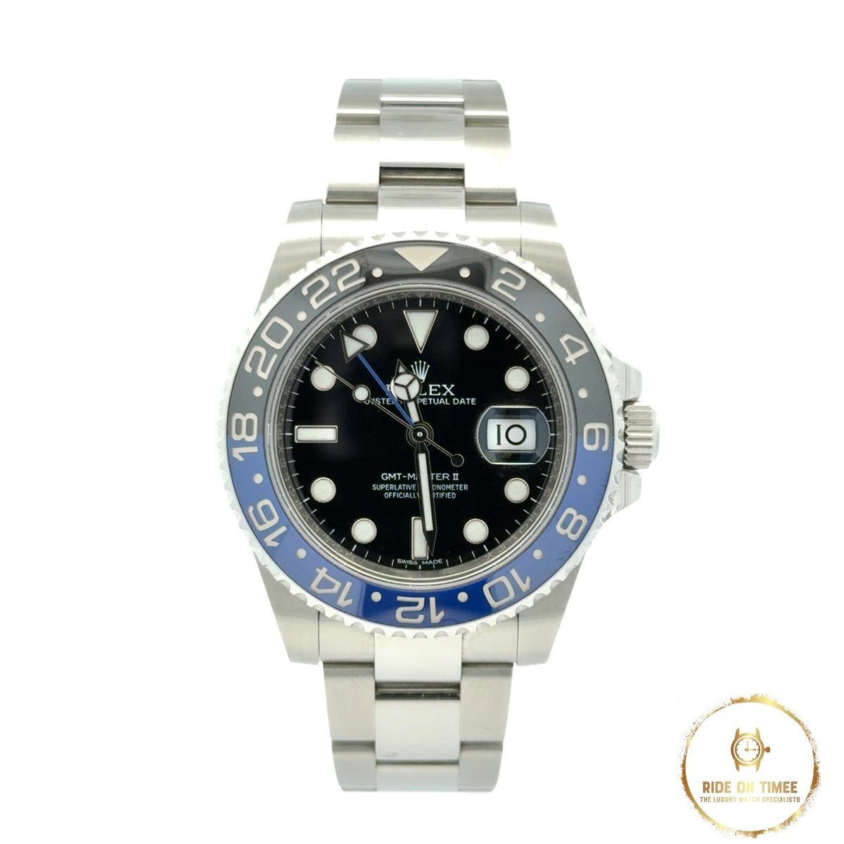 Rolex GMT Master 2 Batman ‘116710BLNR’
