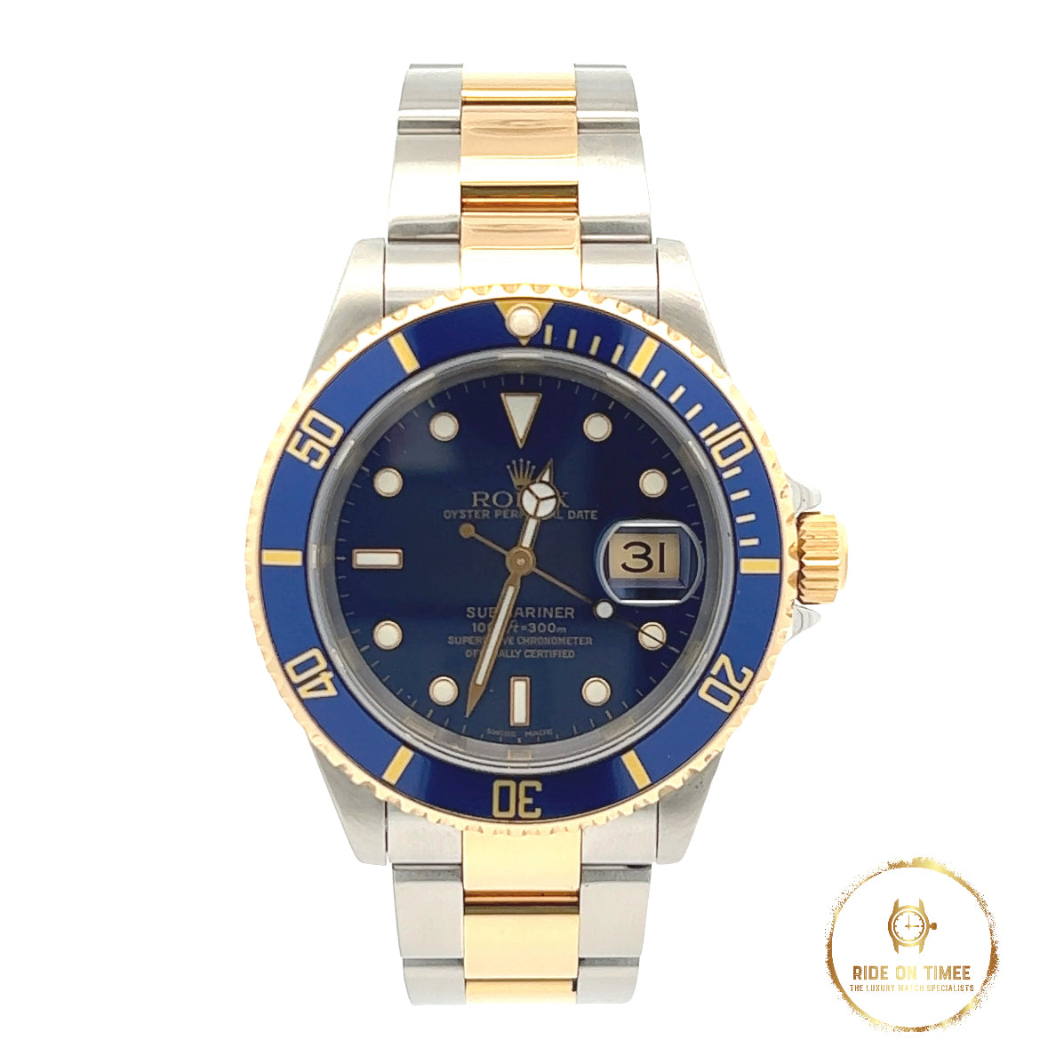 Rolex Submariner Date Blue Kit ‘16613’ - Ride On Timee