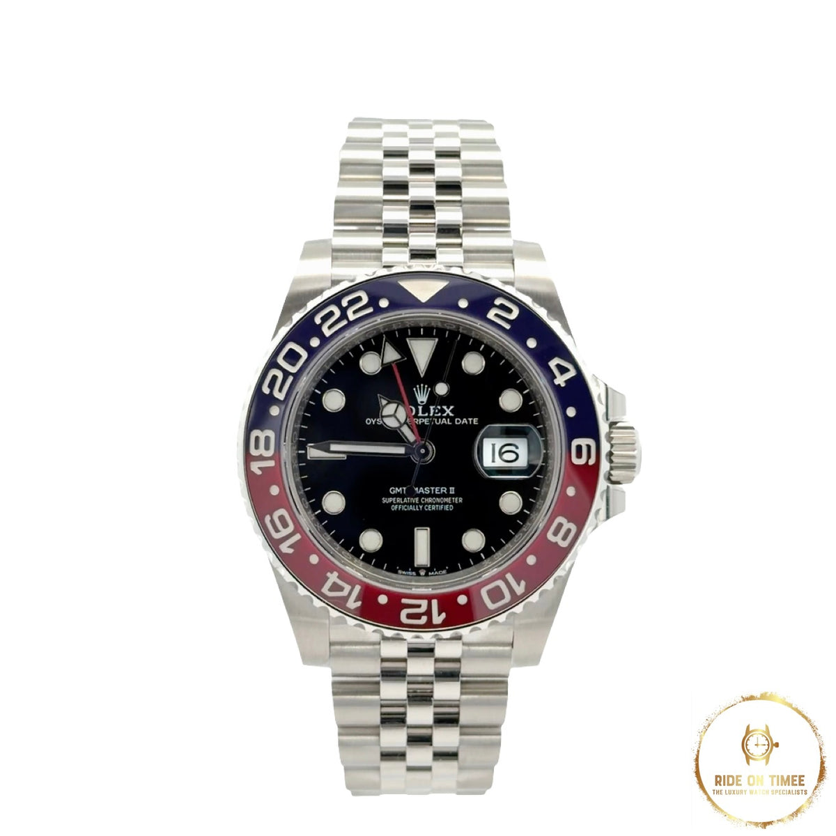 Rolex GMT Master ii Pepsi Jubilee ‘126710BLRO’ Discontinued