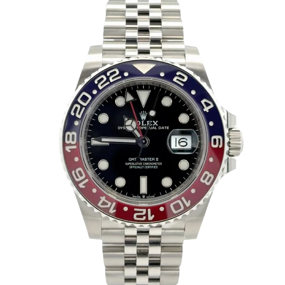 Rolex GMT Master ii Pepsi Jubilee ‘126710BLRO’ Discontinued