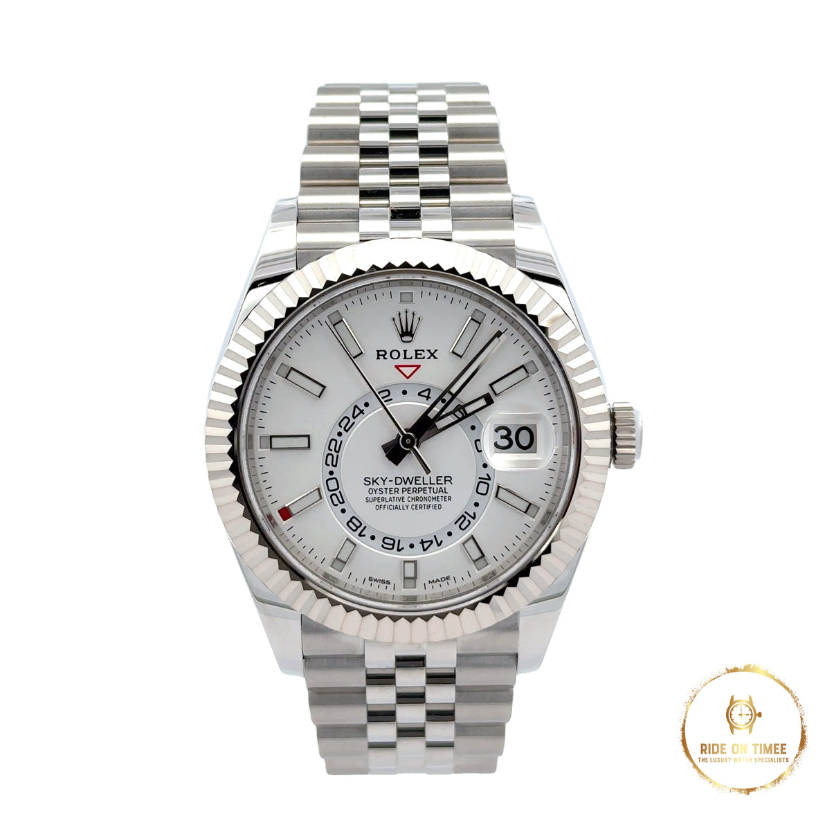 Rolex Sky-Dweller White Dial Jubilee ‘326934’