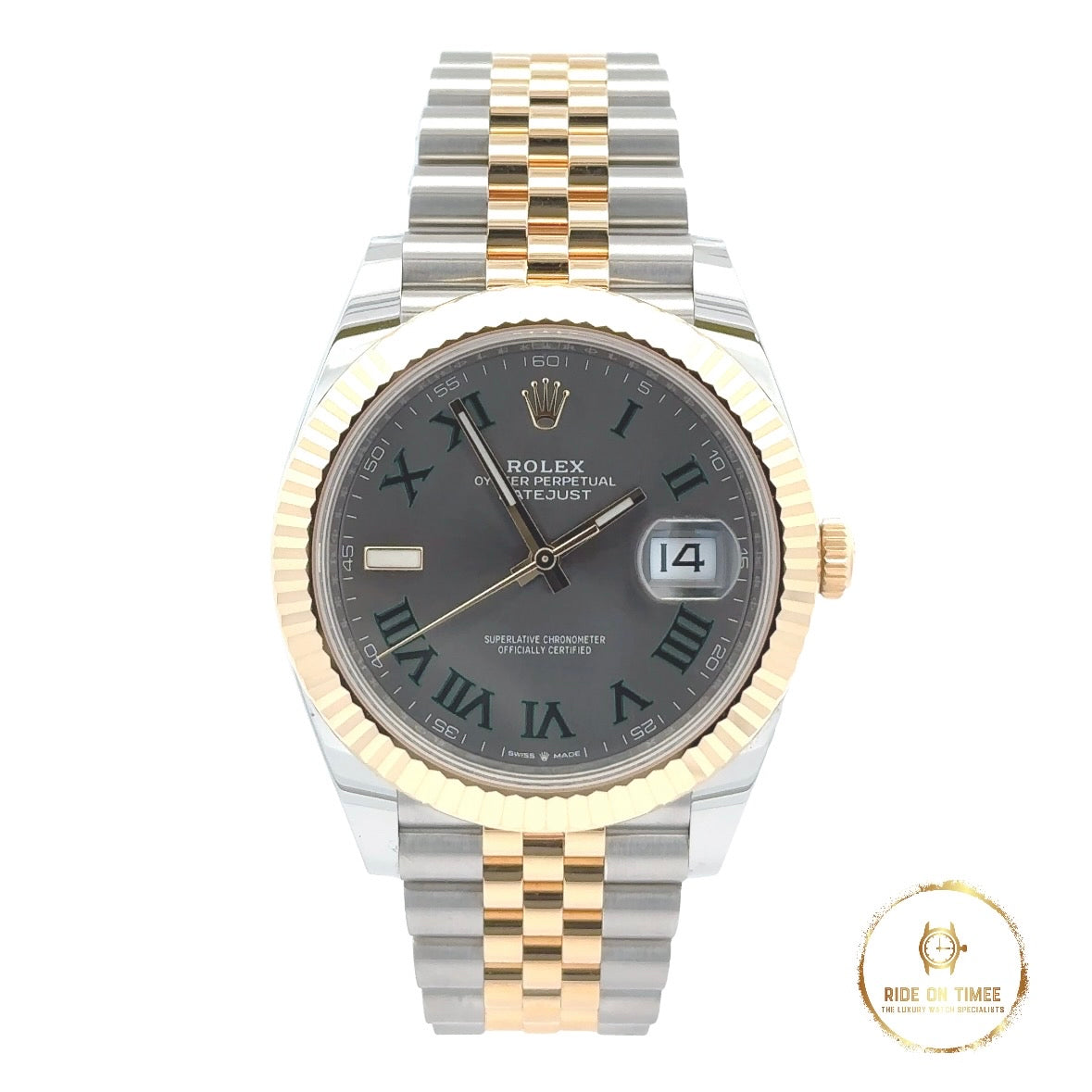 Rolex Datejust 41 Factory Wimbledon Dial ‘126333’ - Ride On Timee