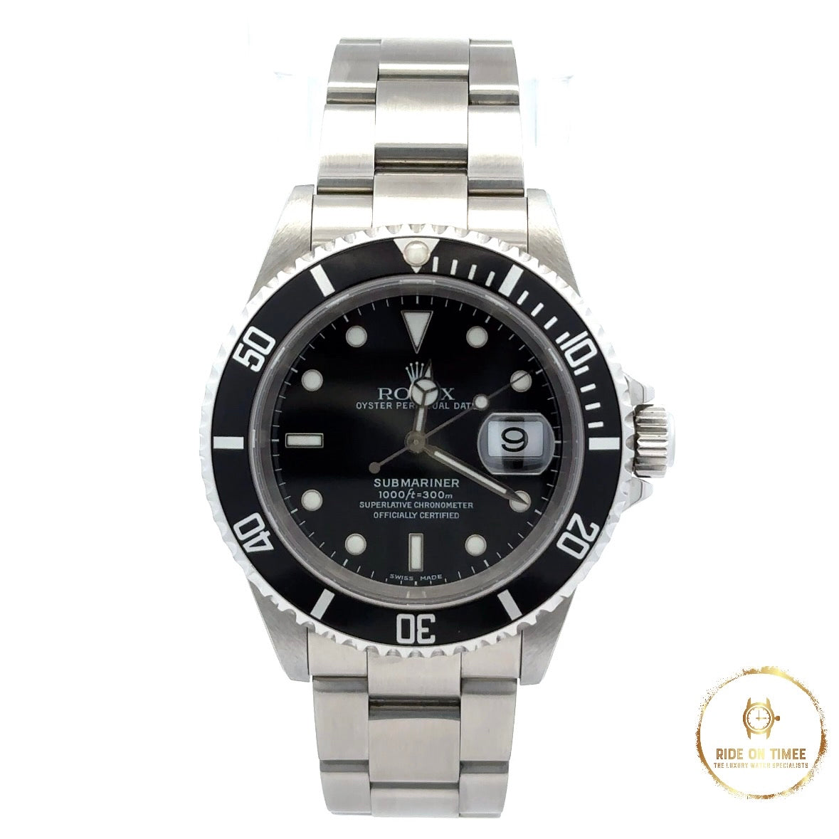 Rolex Submariner Date 40mm ‘16610LN’ - Ride On Timee