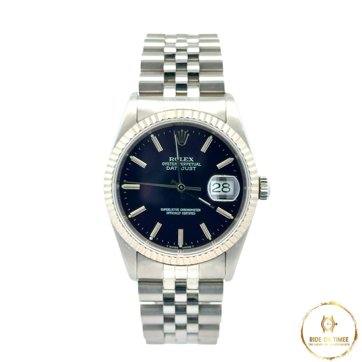 Rolex Datejust 36 Factory Refinished Purple Dial ‘16234’