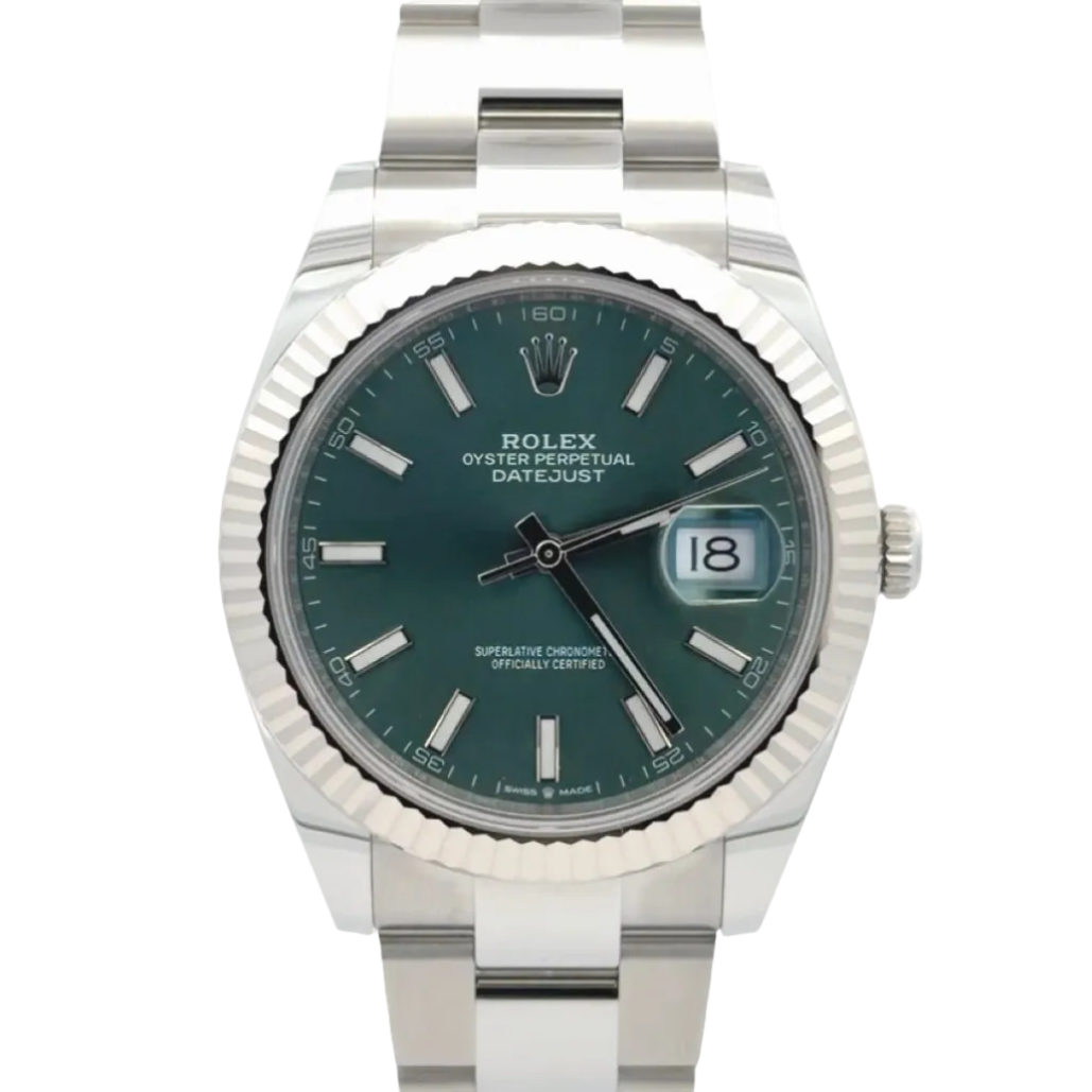 Rolex Datejust 41 Factory Mint Green Dial ‘126334’