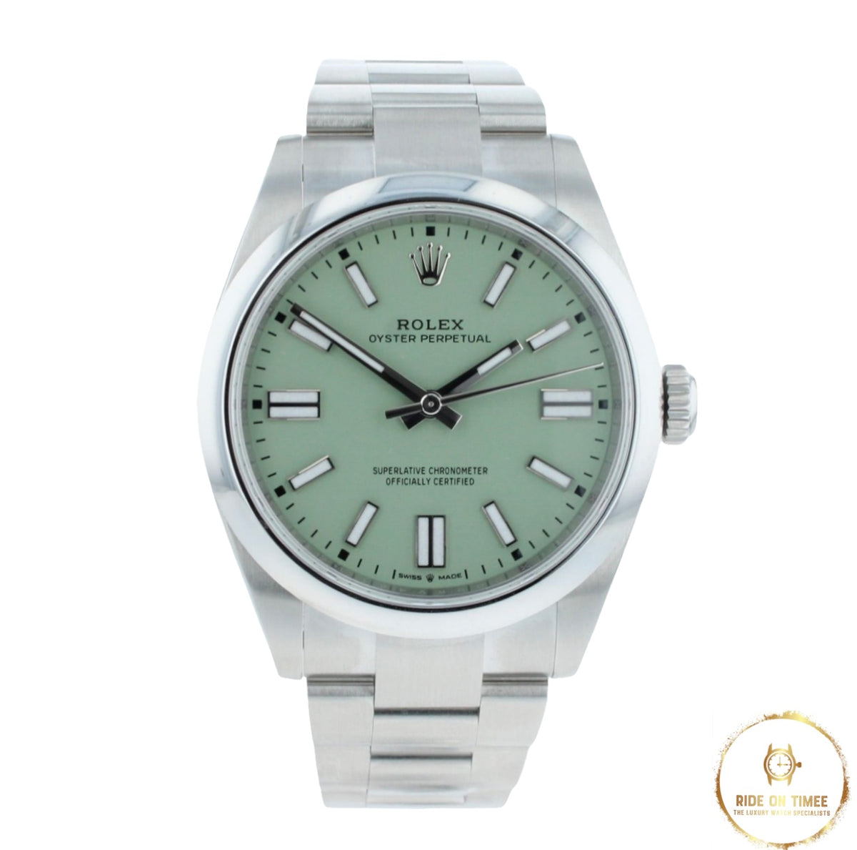 Rolex Oyster Perpetual 41 Factory Pistachio Dial ‘134300’