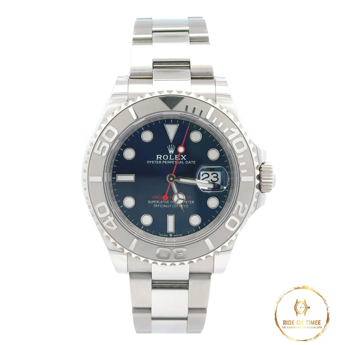 Rolex Yacht-Master 40 Factory Blue Dial ‘126622’ - Ride On Timee