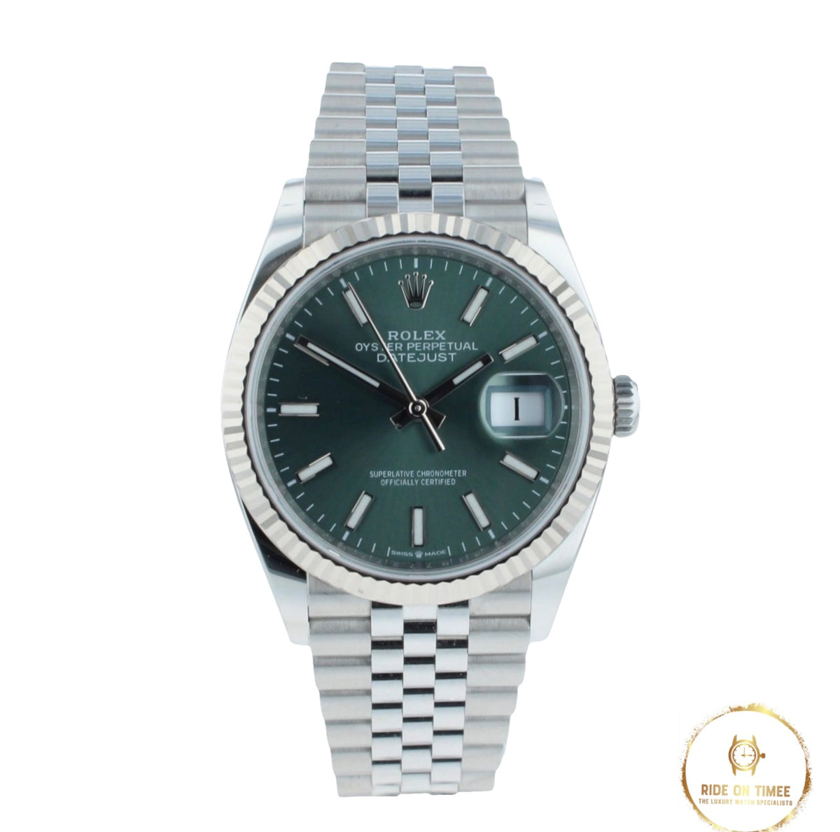 Rolex Datejust 36 Factory Mint Green Dial ‘126234’
