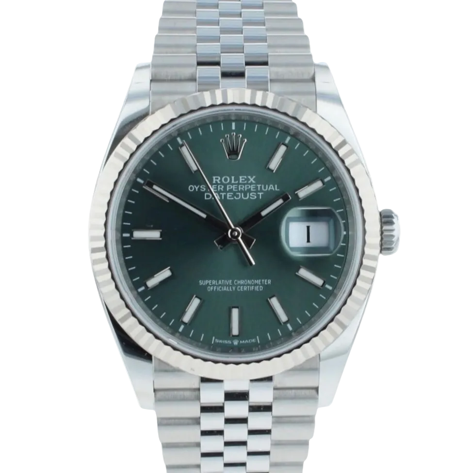 Rolex Datejust 36 Factory Mint Green Dial ‘126234’