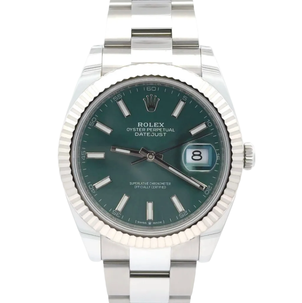 Rolex Datejust 41 Factory Mint Green Dial ‘126334’
