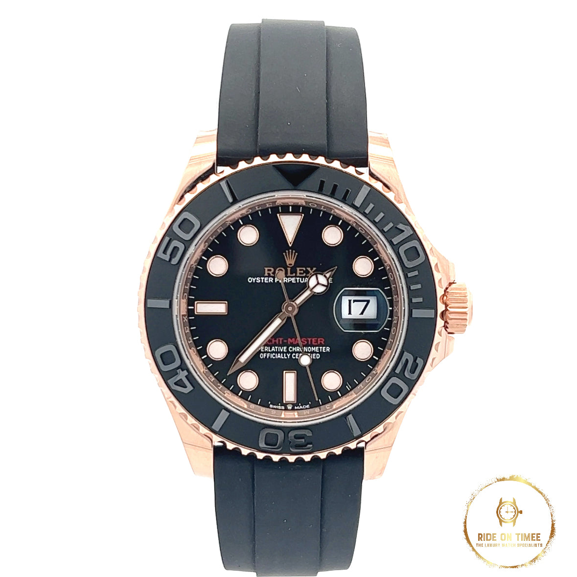 Rolex Yacht Master 40 18k Oyster flex 126655 Ride On Timee