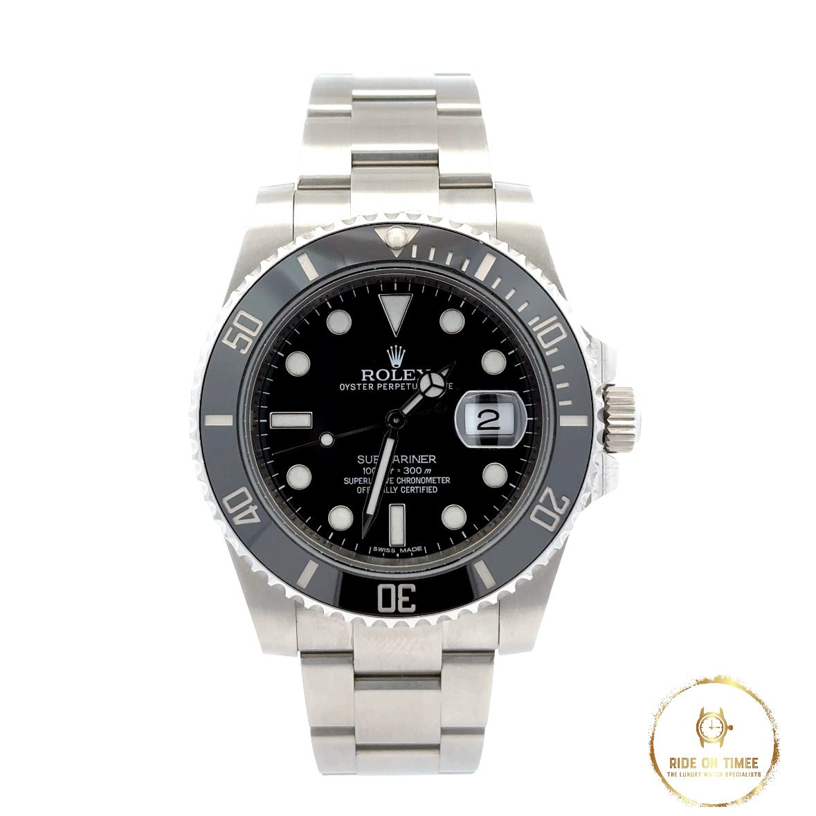 Rolex Submariner Date 40mm Discontinued ‘116610LN’ - Ride On Timee