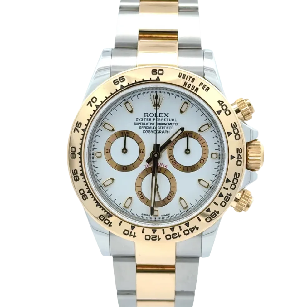 Rolex Daytona Bi Metal White Dial ‘116503’