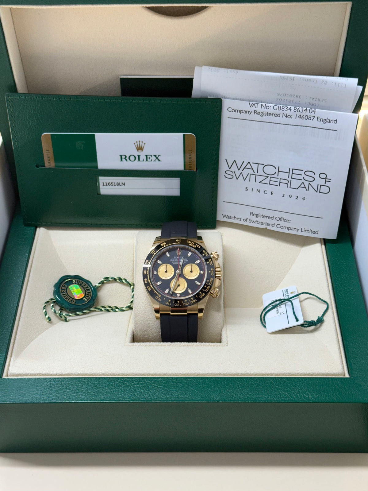 Rolex Daytona Oyster Flex Paul Newman ‘116518LN’