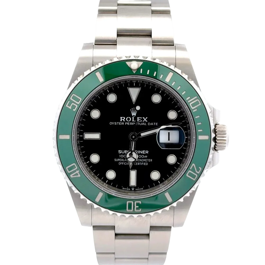 Rolex Submariner Date 41mm Kermit ‘126610LV’ MK1 Bezel