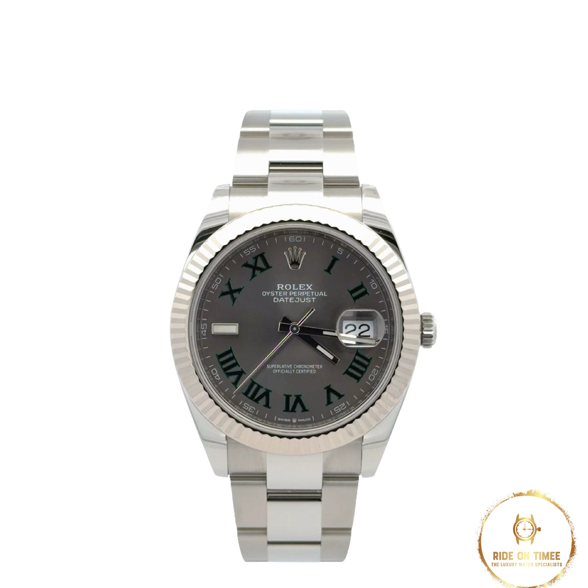 Rolex Datejust 41 Factory Wimbledon Dial ‘126334’