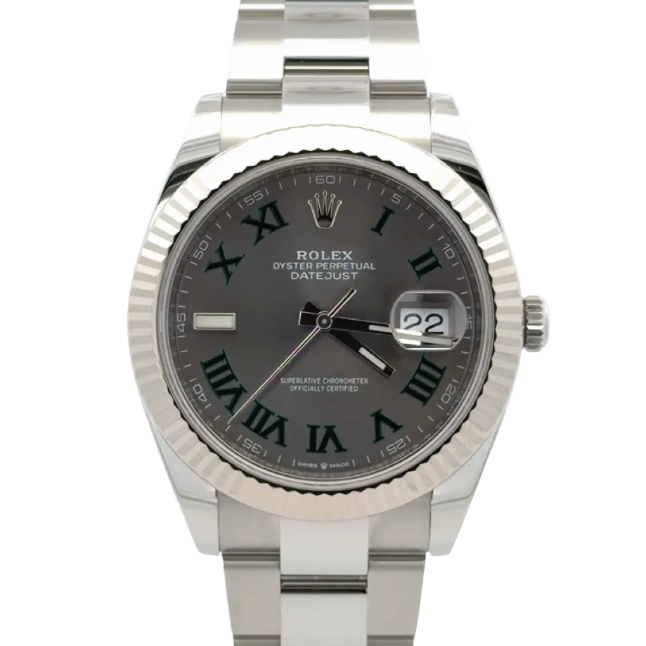 Rolex Datejust 41 Factory Wimbledon Dial ‘126334’
