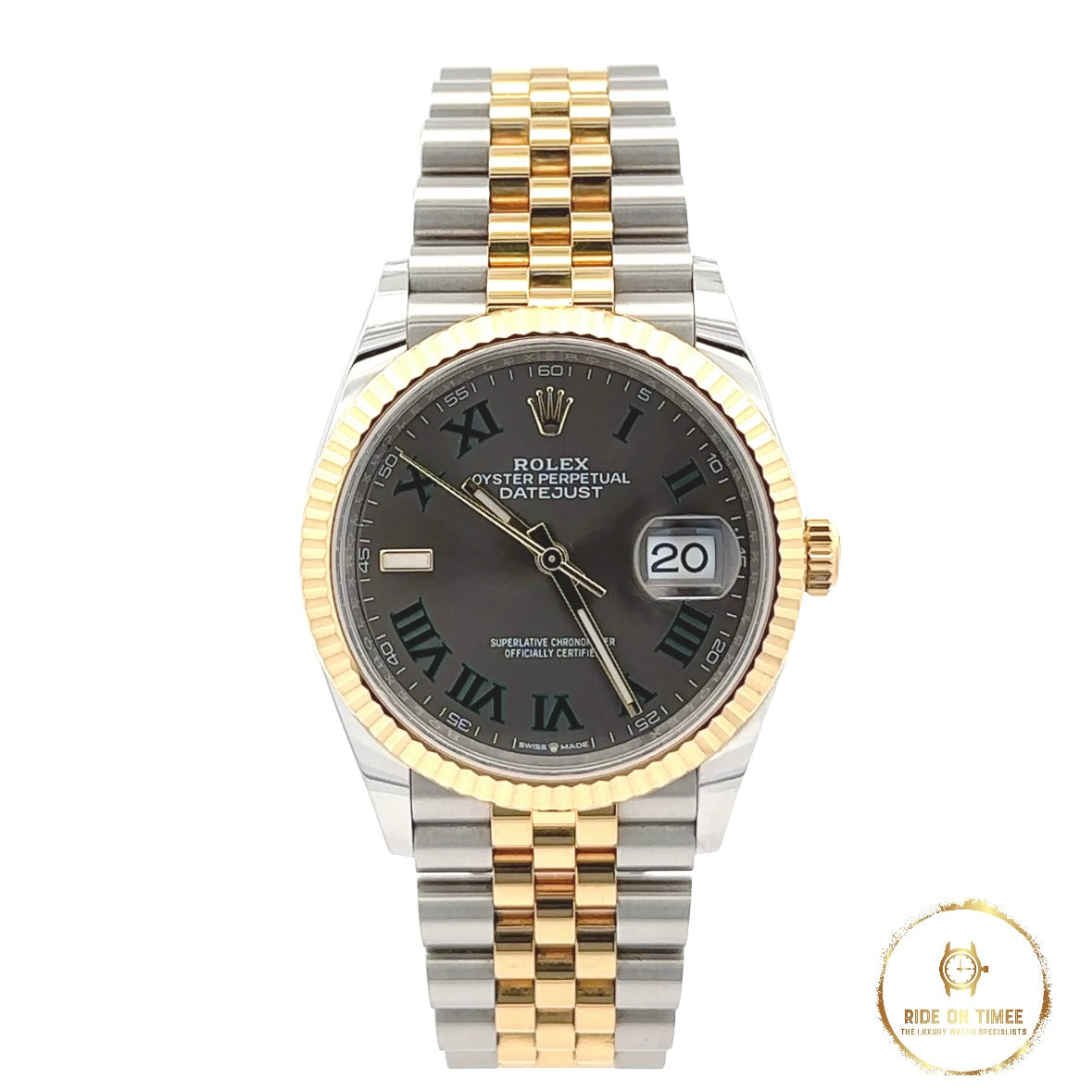 Rolex Datejust 36 Factory Wimbledon Dial ‘126233’ - Ride On Timee