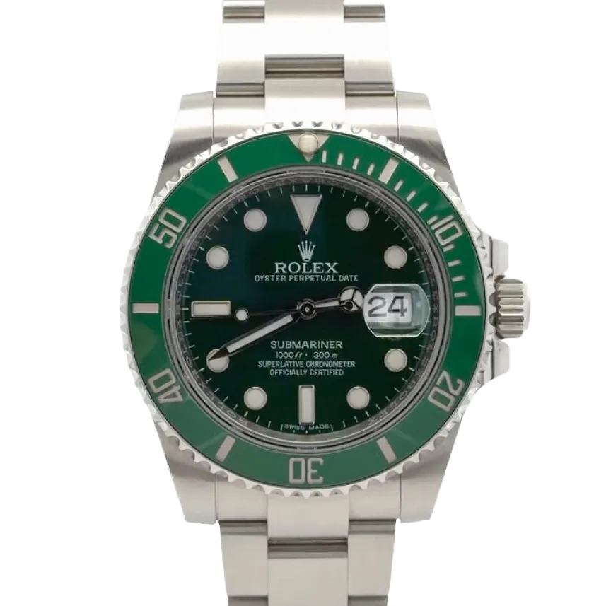 Rolex Submariner Date Discontinued 116610LV ‘Hulk’