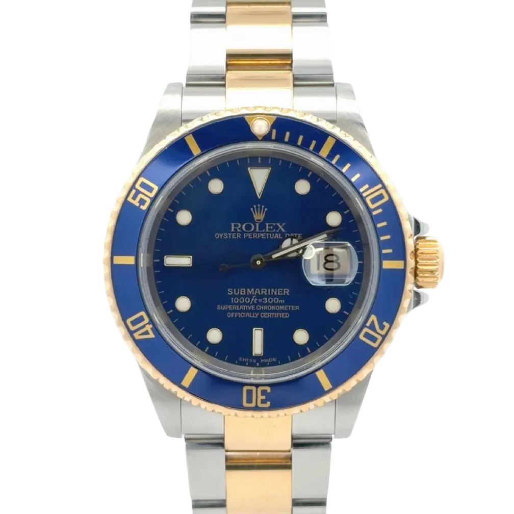 Rolex Submariner Date Pre Ceramic Bluesey ‘16613LB’