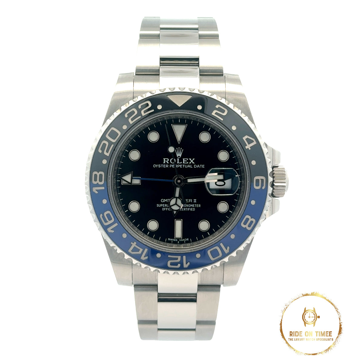 Rolex GMT Master 2 Batman ‘116710BLNR’