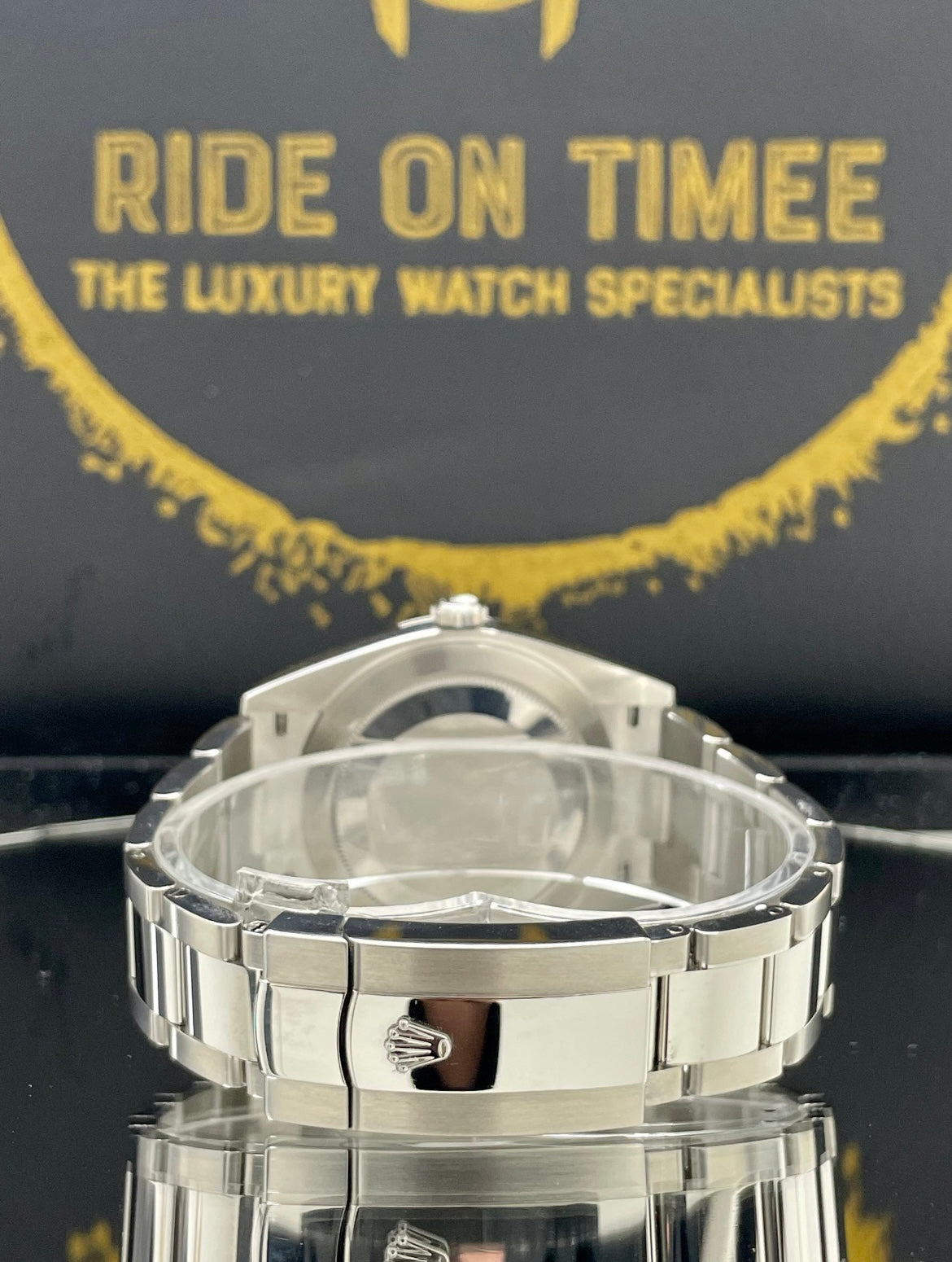 Rolex Datejust 41mm Custom Ice Blue Arabic Dial ‘126300’ - Ride On Timee