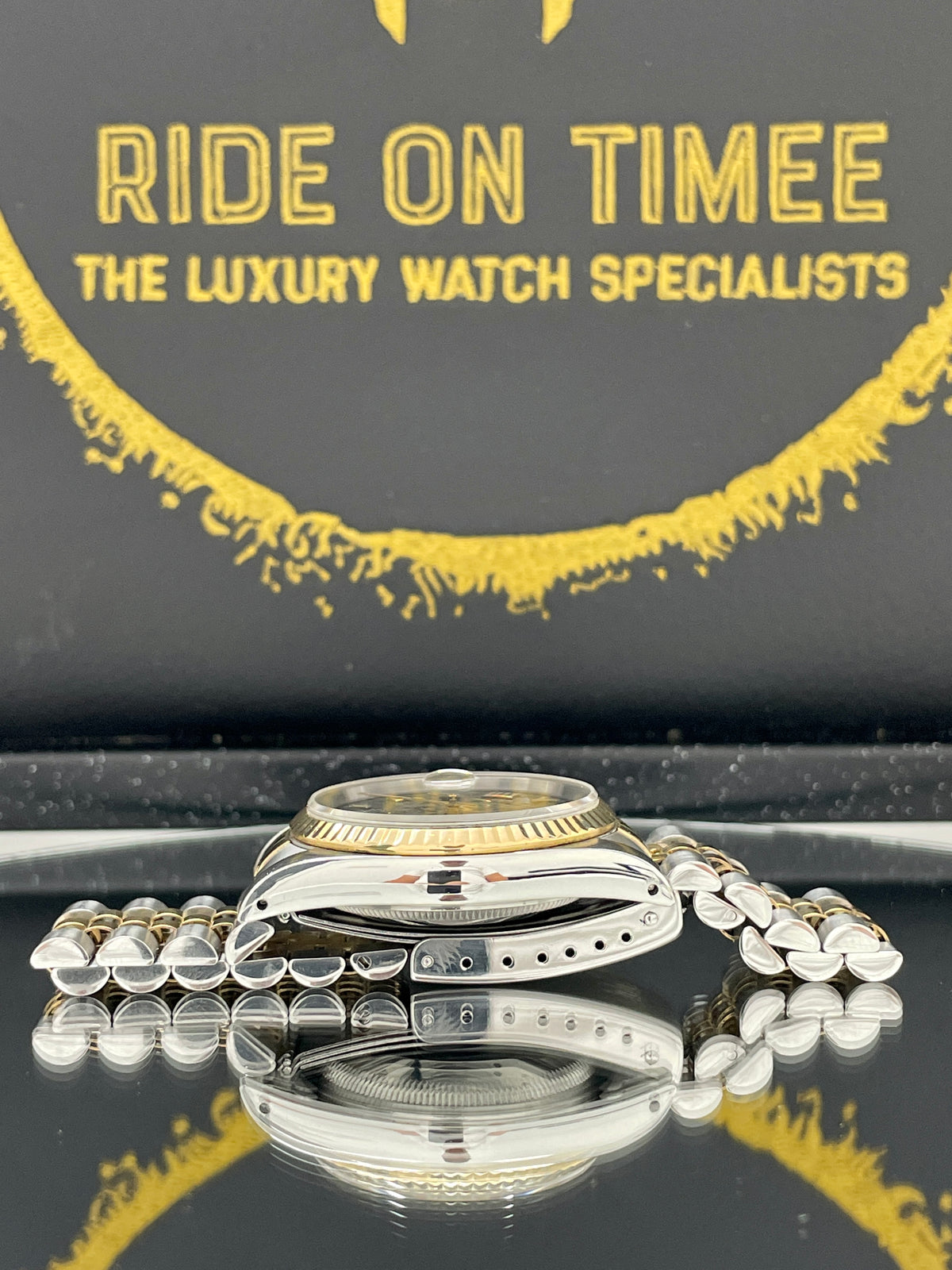 Rolex Datejust 36mm Custom Green Roman Dial ‘16233’ - Ride On Timee